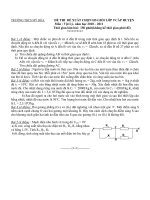 Đề và đáp án thi học sinh giỏi  môn Vật lý  9- THCS Mỹ Hòa 2010-2011.