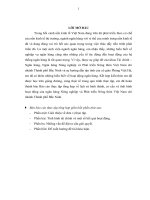 báo cáo thực tập tại Ngân hàng Nông nghiệp và Phát triển Nông thôn Việt Nam chi nhánh Thành phố Bắc Ninh