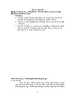 Báo cáo Sử dụng công cụ MATLAB simulink để mô phỏng máy điện đồng bộ ở chế độ máy phát