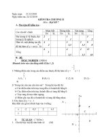 kiểm tra toán 7 chương II theo ma trận