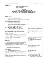 giáo án âm nhạc tuần 26 CKTKN