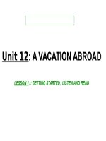 unit 12 getting started - Líten &read