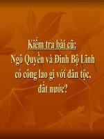 nước đại cồ việt thời Đinh tiền lê (t2)