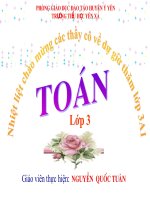 Bài toán liên quan đến rút về đơn vị