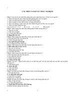 Trắc nghiệm tâm lí học