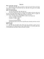 Đề số 2: HSG Tin học