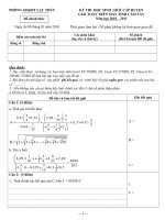 ĐỀ thi học sinh giỏi casio  huyện