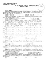 vòng thi kiến thức sư phạm