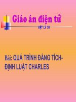 Định luật Sác lơ