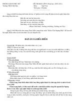 Đề và đáp án thi học sinh giỏi  môn Ngữ văn  9- THCS Mỹ Đức 2010-2011.