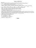 kiểm tra 1 tiết chương ancol-phenol