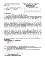 Đề KTĐK GKII (T Việt 5) 2010 - 2011