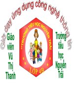 bài 26 : Lịch su: Cuộc khẩn hoang ỏ đàng trong