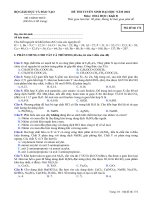 tong hop de thi dh. cd khoi a , b