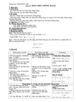 Bai: Đơn thức đồng dạng