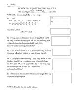 bộ đề kiểm tra HS giỏi 2- 5 hay