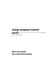 strategic management module 23