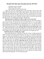 Bai phat bieu khai gi¶ng nam hoc moi