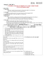 Ý nghĩa, tầm quan trọng của việc chọn nghề có cơ sở khoa học