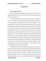 Thực trạng và giải pháp phát triển làng nghề gò đúc đồng ở đại bái trong giai đoạn hiện nay