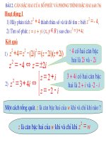 Căn Bậc 2 của số phức