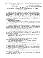 Dự thảo KH tổ chức hội trại 70 năm thành lập Đội