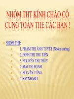 môi trường marketing vĩ mô