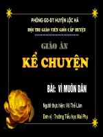 Kể chuyện: Vì môn dân