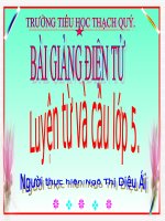 Liên Kết Câu Thay Bằng từ Ngữ