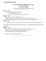 Đề thi HSG Toán cấp TH tỉnh Quảng Trị năm học 1999 - 2000