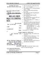 Đồ án tiếp địa và chống sét