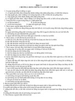 ĐỀ TNo  : CHUƠNG 1 PHẦN TIẾN HÓA