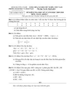 Đề HKII toán 7+đáp án