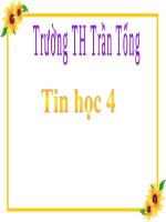 Thay đổi cỡ chữ và phông chữ