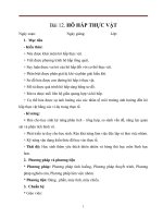 bài 12. Hô Hấp Ở Thực Vật
