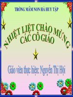 chủ đề phương tiện giao thông 5 tuổi