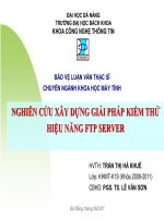 BC LVTN-NGHIÊN CỨU XÂY DỰNG GIẢI PHÁP KIỂM THỬ HIỆU NĂNG FPT SERVER