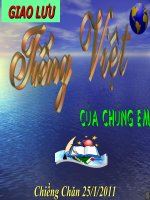giao lưu tieng viet