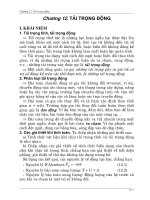 TẢI TRỌNG ĐỘNG