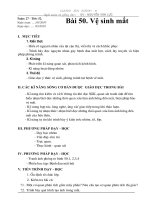 Bài 50. Vệ sinh mắt