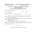 Đề KTHKII toán 6+đáp án