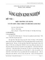 SKKN: Công tác xã hội hóa giáo dục