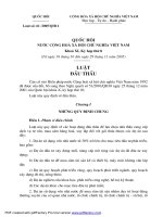 Luật đấu thầu