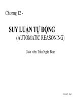 SUY LUẬN TỰ ĐỘNG