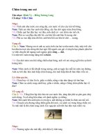 Chim Trắng Mồ Côi