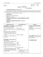 GIÁO ÁN NGỮ VĂN 8 CHUẨN KIẾN THỨC TUẦN 27