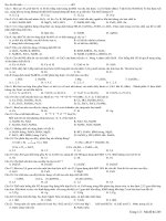 đề kiểm tra 1 tiết lần 3 lớp