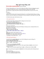 Đảo ngữ trong tiếng Anh