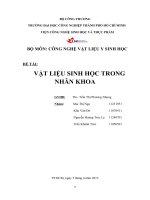 vật liệu sinh học trong nhãn khoa