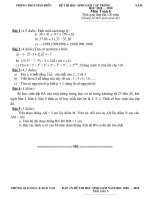 de thi HSG toan 6 (2010 - 2011)